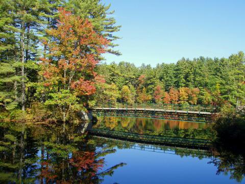 bridge over water