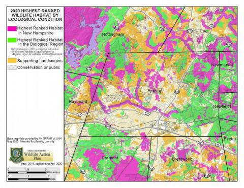 Ecological condition map