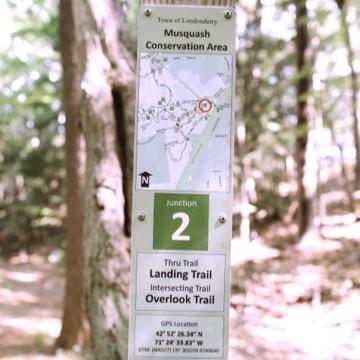 Trail sign